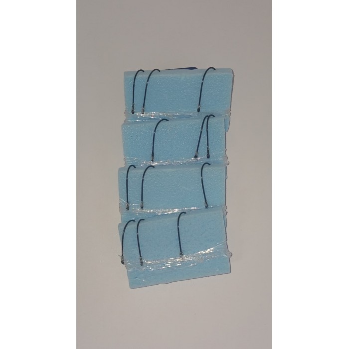 MTN MUSTAD 3'LÜ YEMLİ DİP  TAKIM 4'LÜ PAKET