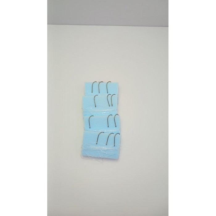 MTN 3 İĞNELİ YEMLİ DİP TAKIMI 4LÜ PAKETTE