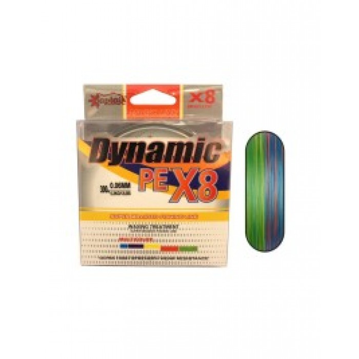 Captain Dynamic PE 8 Örgü İpi Misina 150 mt Multi Color Captain Dynamic PE 8 Örgü İpi Misina 150 mt Multi Color